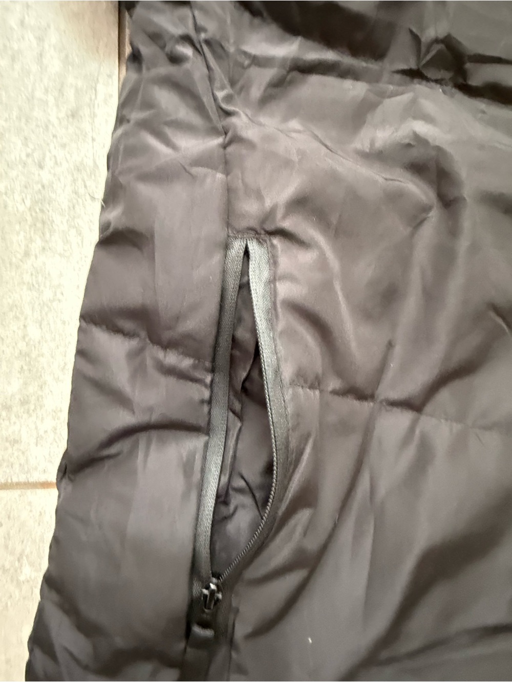 NWT Carhartt Cullen Reversible Black Down puffer Fleece Lined Jacket - Picture 4 of 6